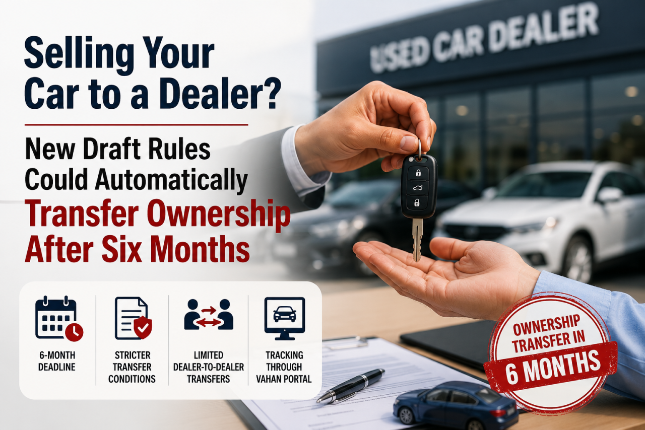 Selling Your Car to a Dealer? New Draft Rules Could Automatically Transfer Ownership After Six Months