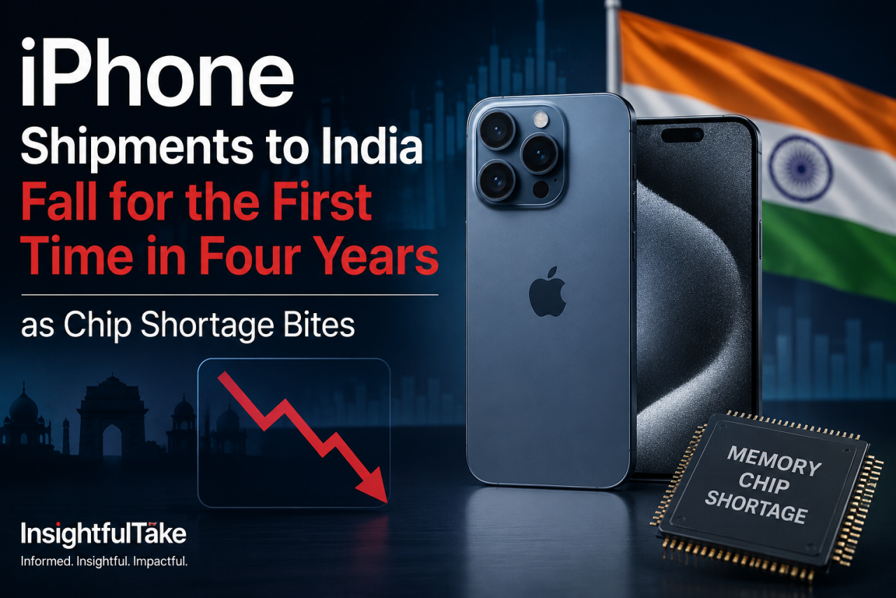 iPhone Shipments to India Fall for the First Time in Four Years as Chip Shortage Bites