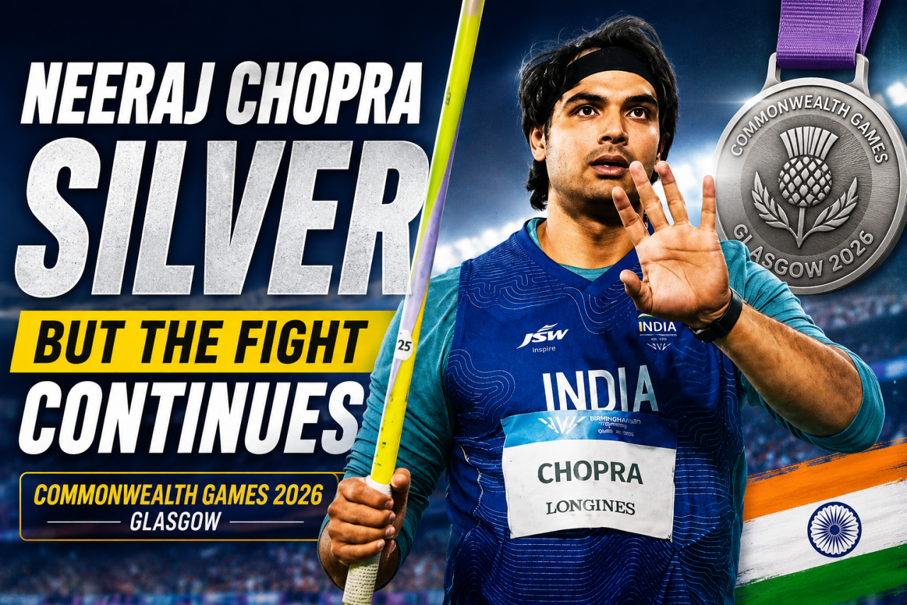 Neeraj Chopra Is Human After All, and That Makes This Silver Sweeter