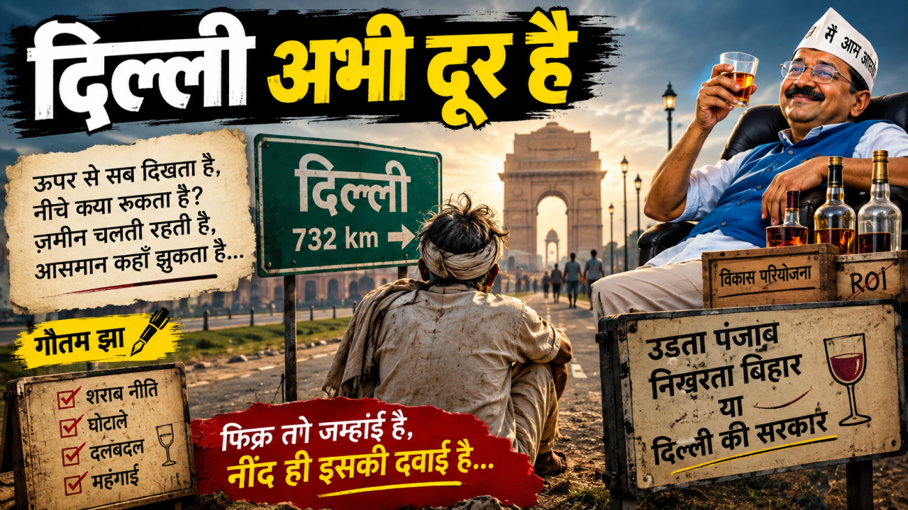दिल्ली अभी दूर है