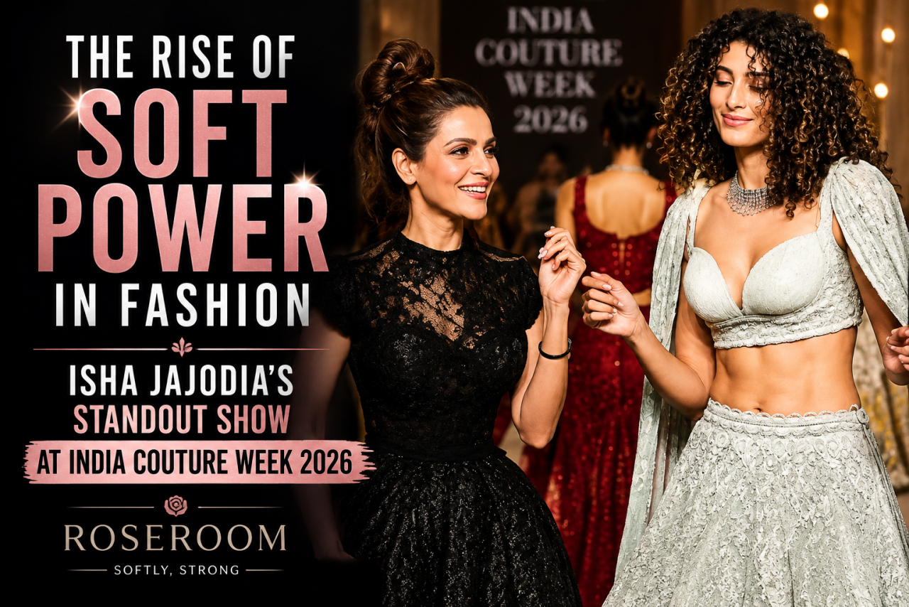 The Rise of Soft Power in Fashion: Isha Jajodia's Standout Show at India Couture Week 2026
