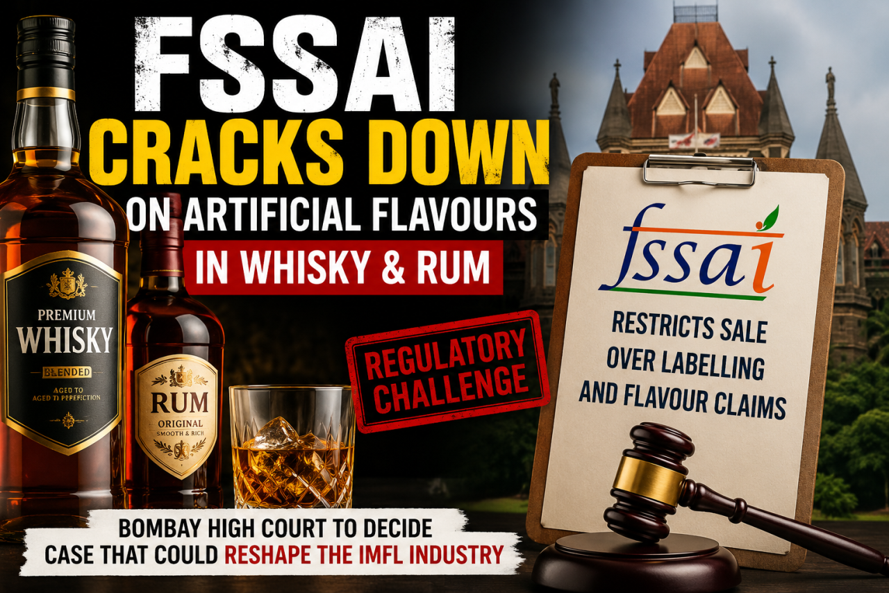 FSSAI Cracks Down on Artificial Flavours in Whisky and Rum, Industry Faces Fresh Regulatory Challenge