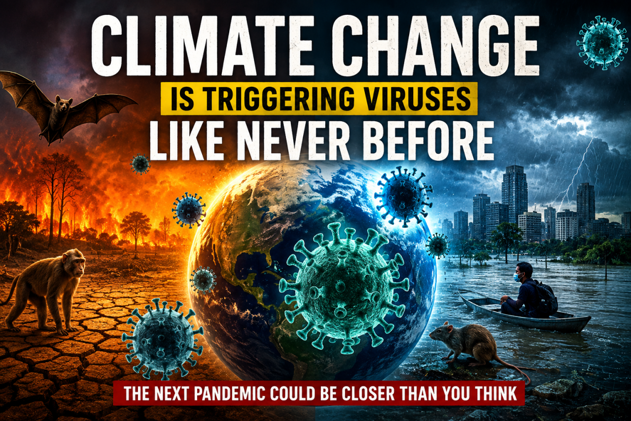 Climate Change Causes Viruses to Erupt Like Never Before