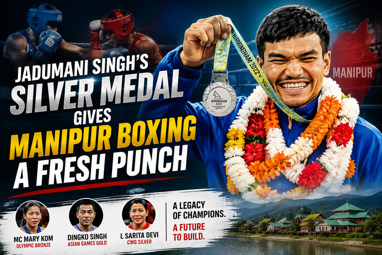Jadumani Singh’s Silver Is More Than a Medal. It Is a Fresh Punch for Manipur Boxing