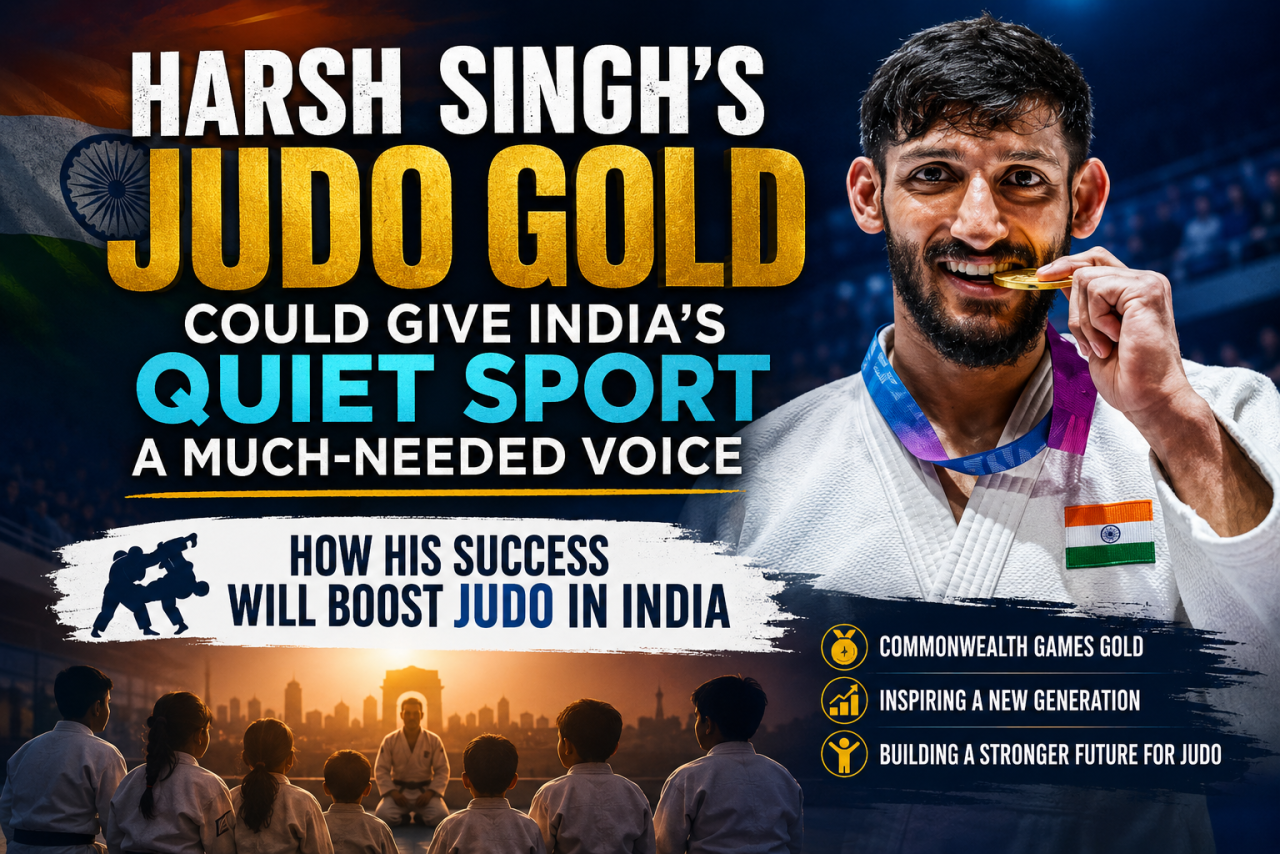 Harsh Singh’s Judo Gold Could Give India’s Quiet Sport a Much-Needed Voice