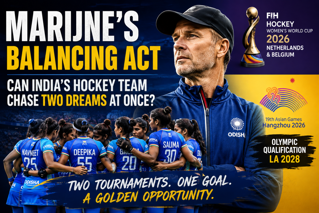 Marijne’s Balancing Act: Can India’s Hockey Team Chase Two Dreams at Once?