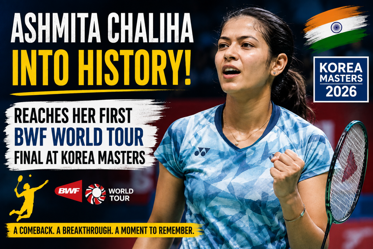 Ashmita Chaliha Reaches Her First BWF World Tour Final, Turning a Difficult Comeback Into a Defining Moment