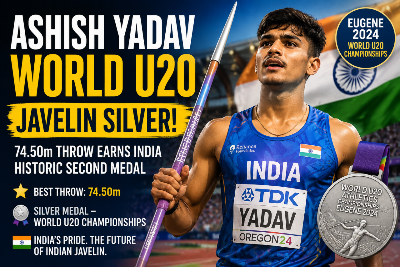 Ashish Yadav’s World U20 Javelin Silver Is More Than a Medal for India