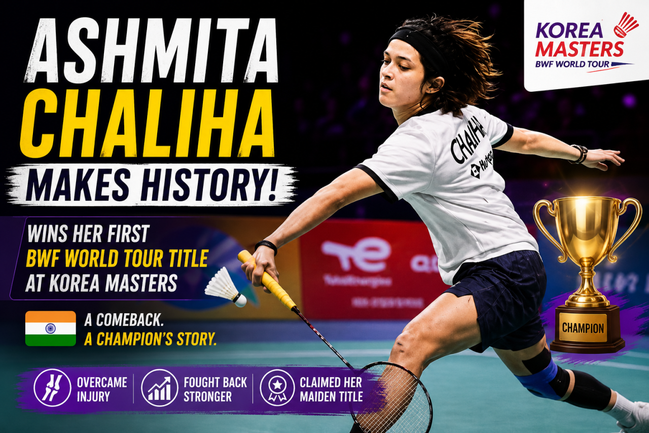 Ashmita Chaliha’s Korea Masters Triumph Gives Indian Badminton a New Reason to Believe