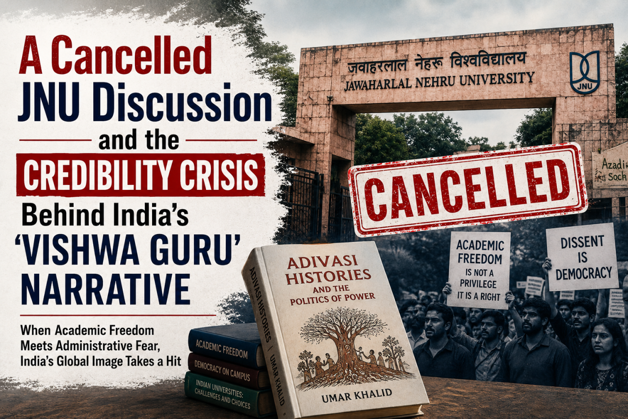 A Cancelled JNU Discussion and the Credibility Crisis Behind India’s ‘Vishwa Guru’ Narrative