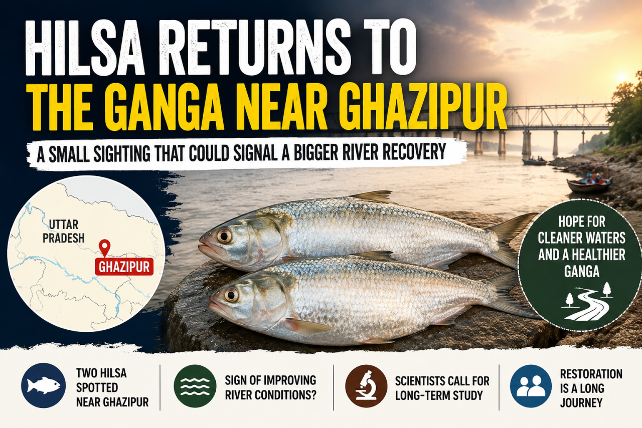 Hilsa Returns to the Ganga: A Small Sighting That Could Signal a Bigger River Recovery