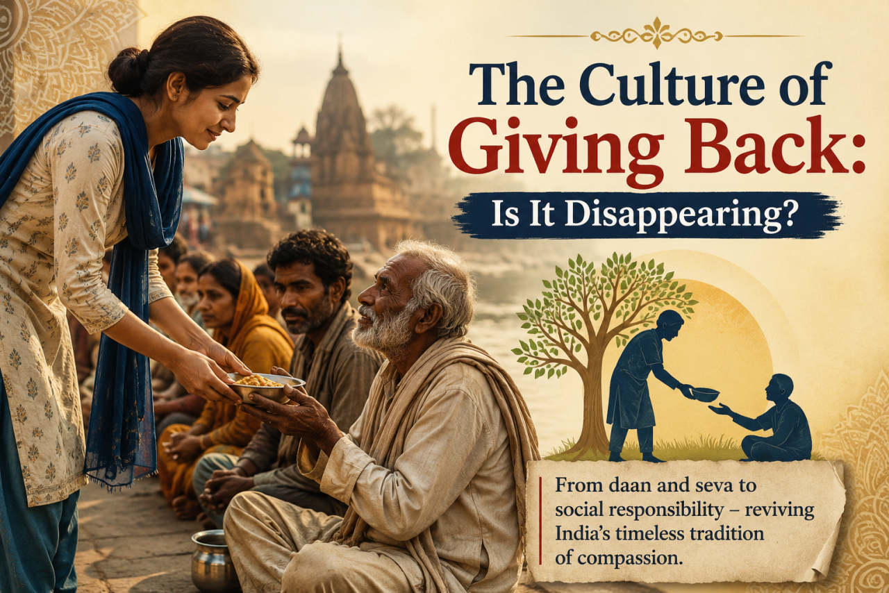 The Culture of Giving Back: Is India Losing an Old Tradition?