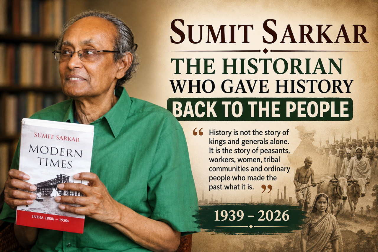 Sumit Sarkar Dies at 87: The Historian Who Gave History Back to the People