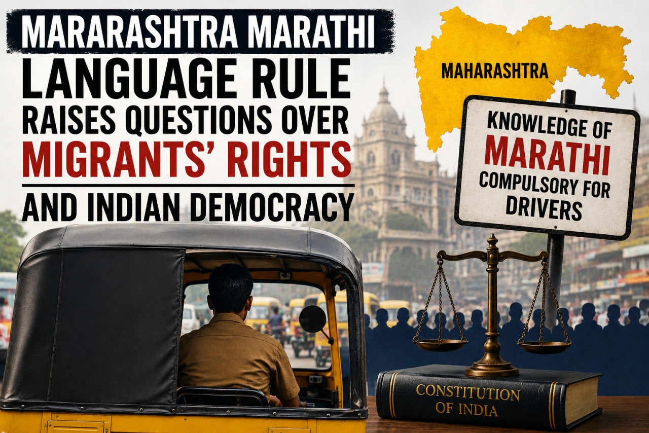 Maharashtra Marathi Language Rule Raises Questions Over Migrants’ Rights and Indian Democracy