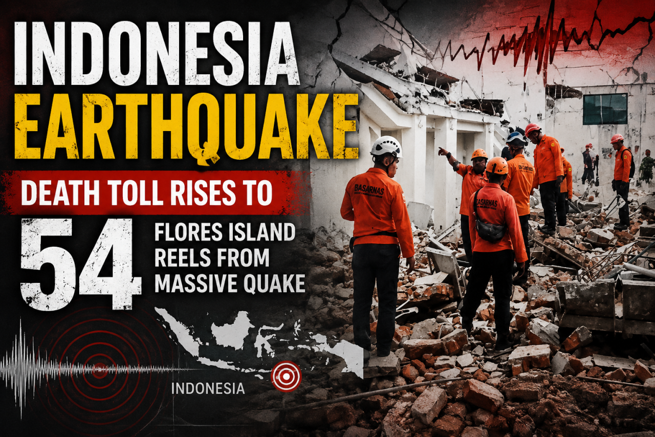 Death Toll Rises to 54 as Indonesia Reels From Massive Flores Island Earthquake