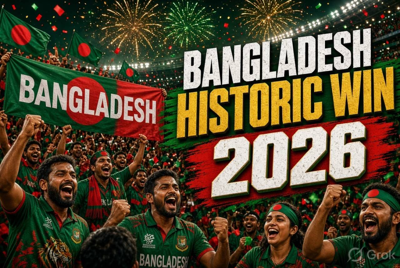 Bangladesh Stun Australia to Win First-Ever Test on Australian Soil