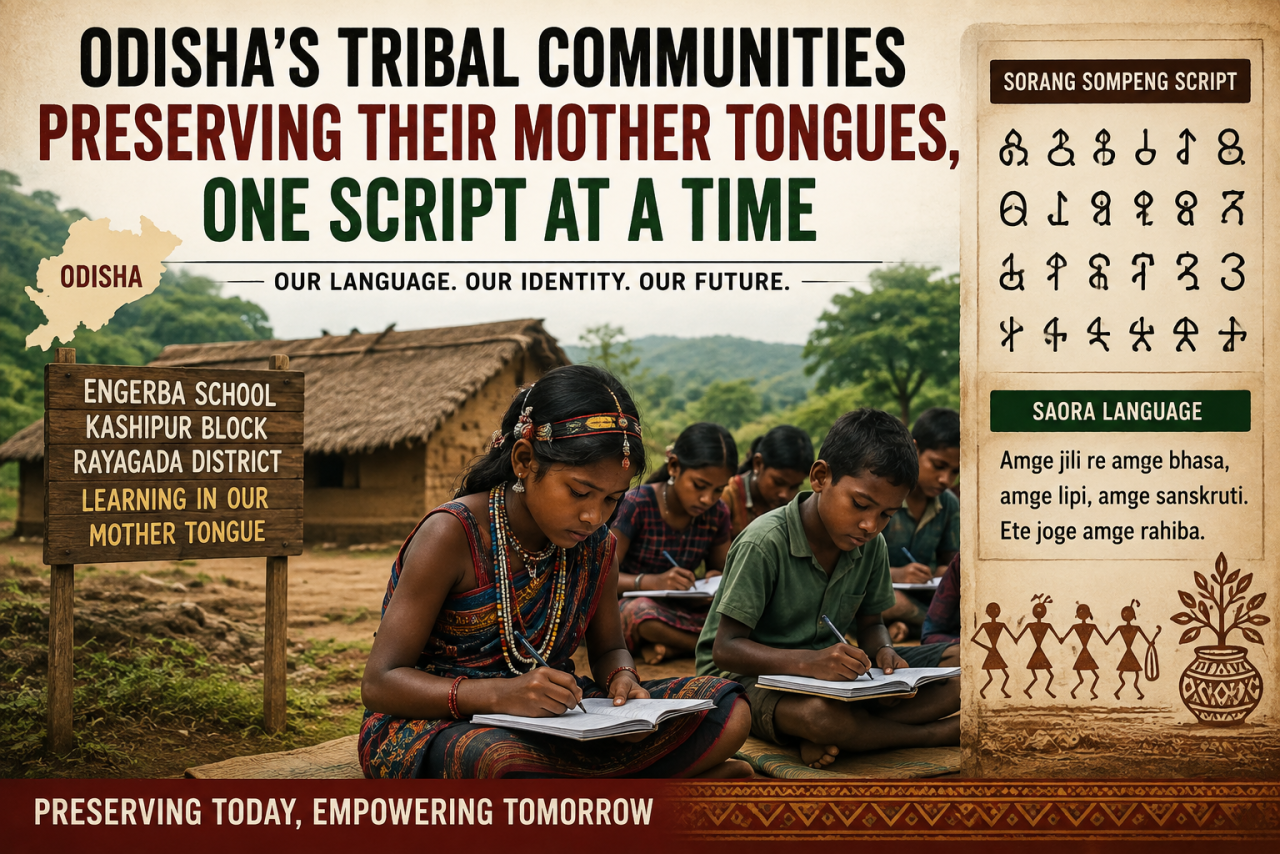Odisha’s Tribal Communities Are Rewriting Their Own Survival Story, One Script at a Time