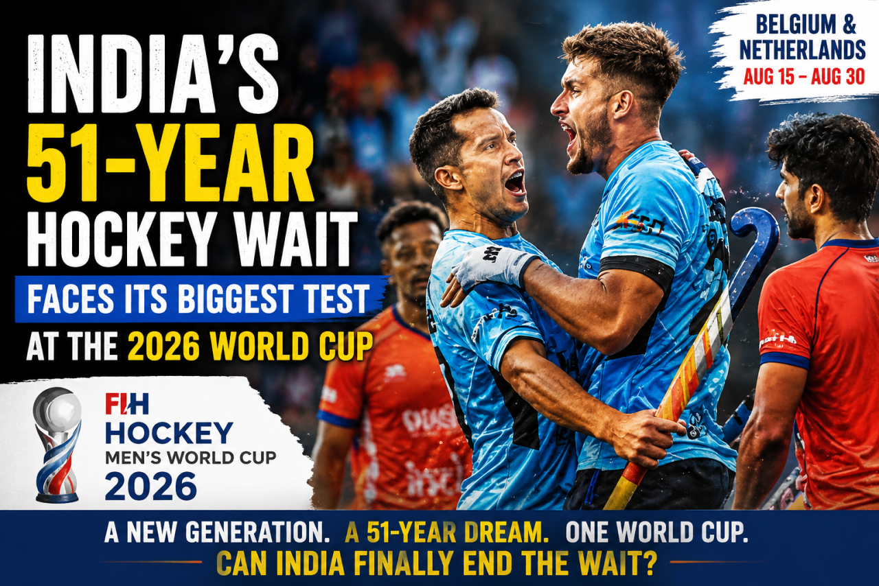 India’s 51-Year Hockey Wait Faces Its Biggest Test at the 2026 World Cup