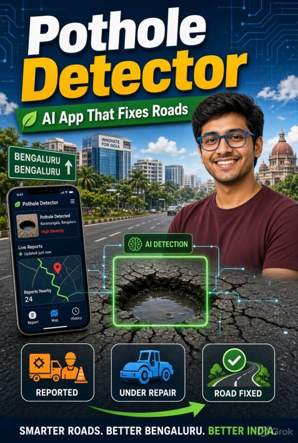 When Citizens Build What Governments Won't: The Real Story Behind Bengaluru's Pothole-Detecting App