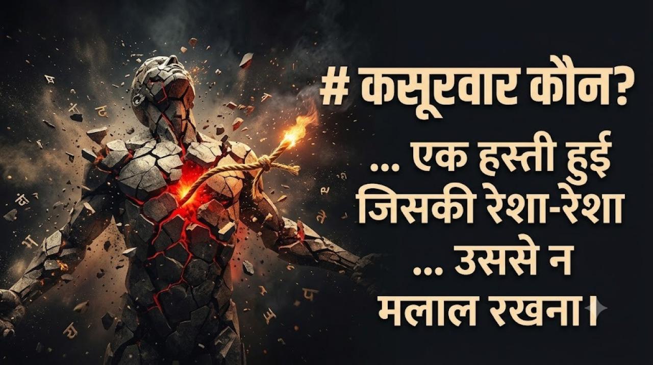 कसूरवार कौन