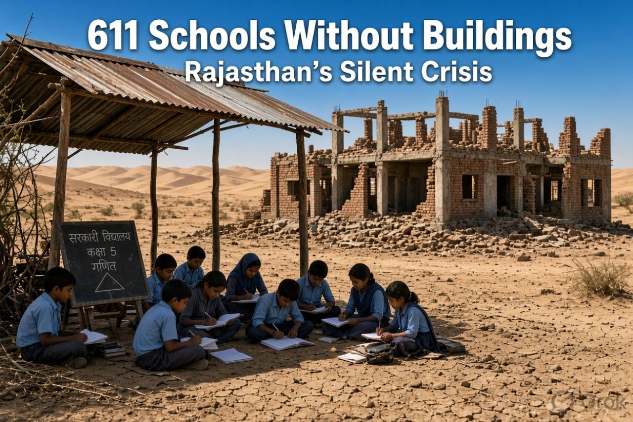 611 Government Schools Without Buildings Amid CJP’s ‘School Thik Karo’ Drive