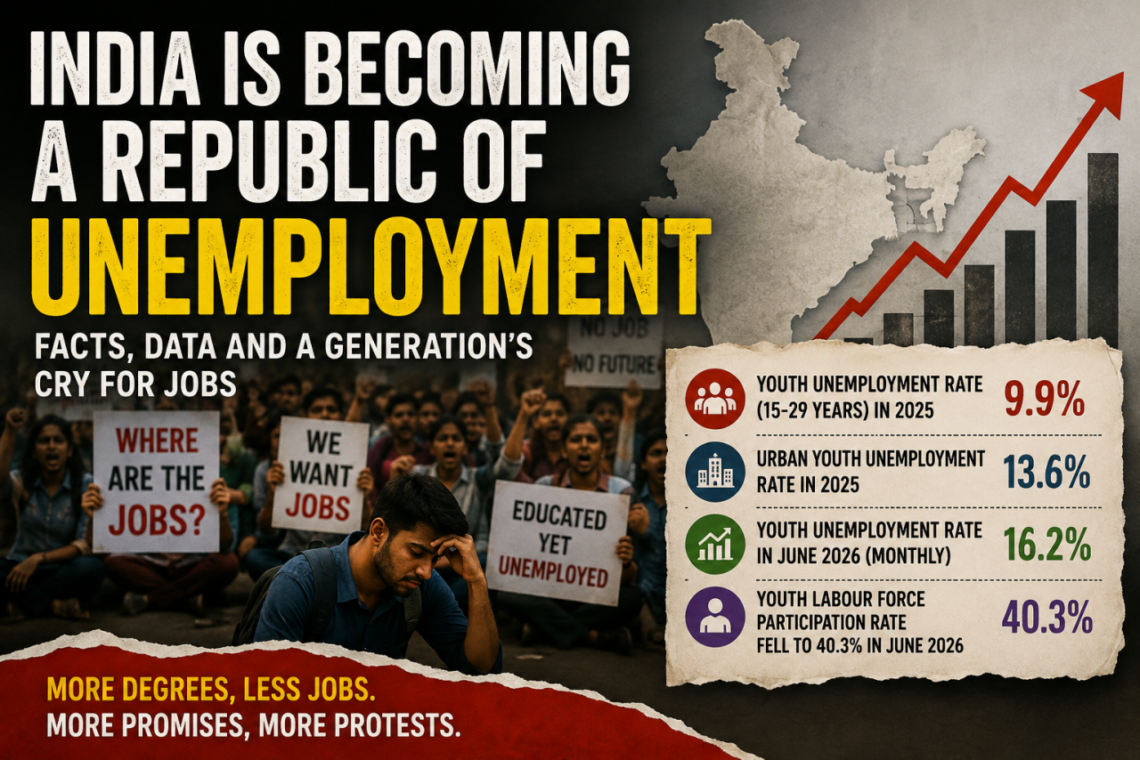 India Is Becoming a Republic of Unemployment