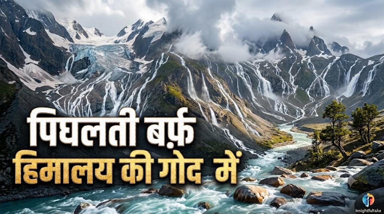 पिघलती बर्फ़ – एक नज़्म