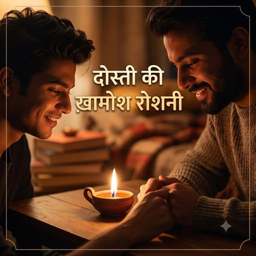 दोस्ती की वो ख़ामोश रोशनी 
