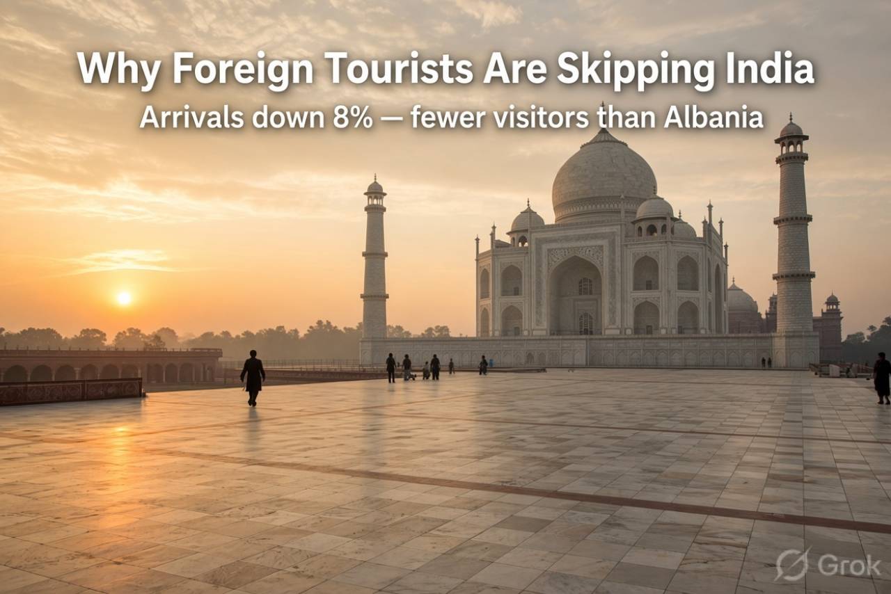 India Tourism: Why Are Foreign Tourists Staying Away?