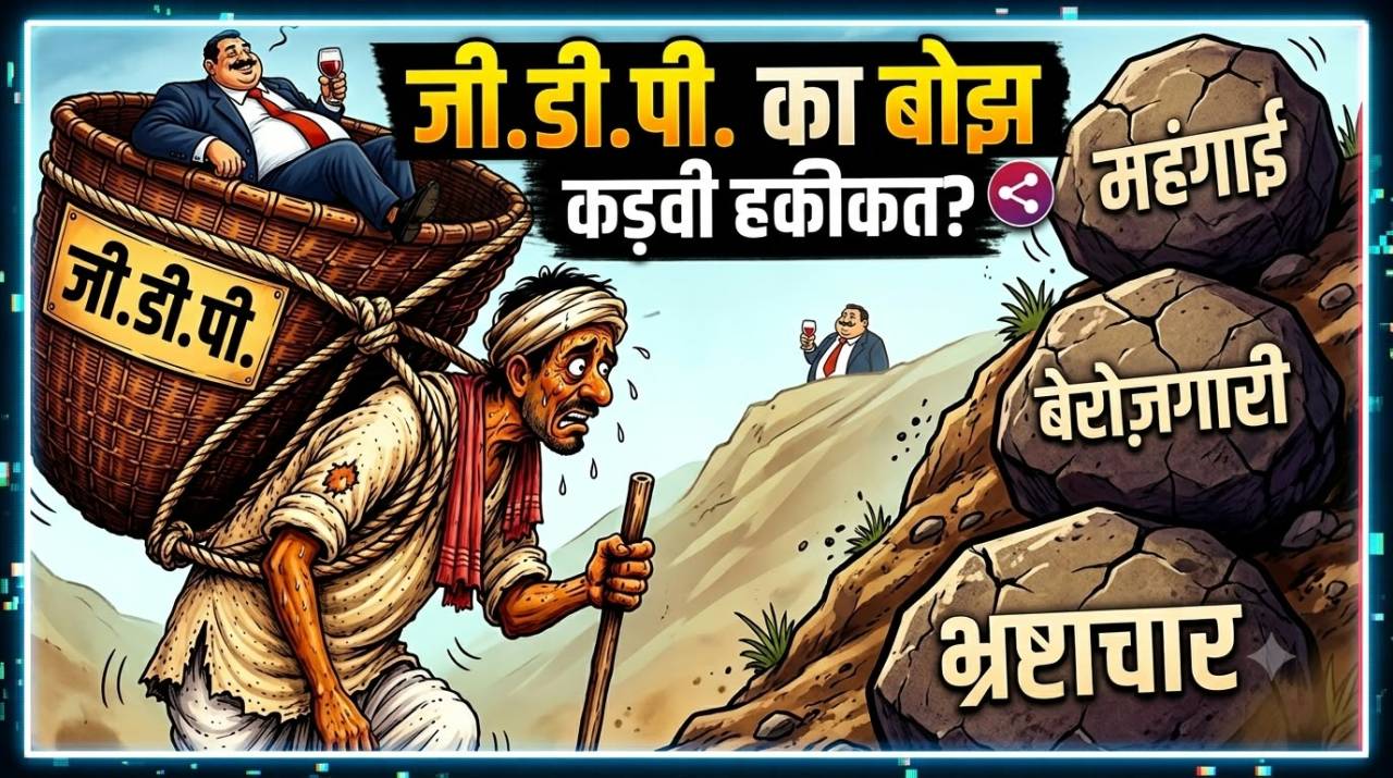 डिजिटल शोर और जी.डी.पी. का बोझ