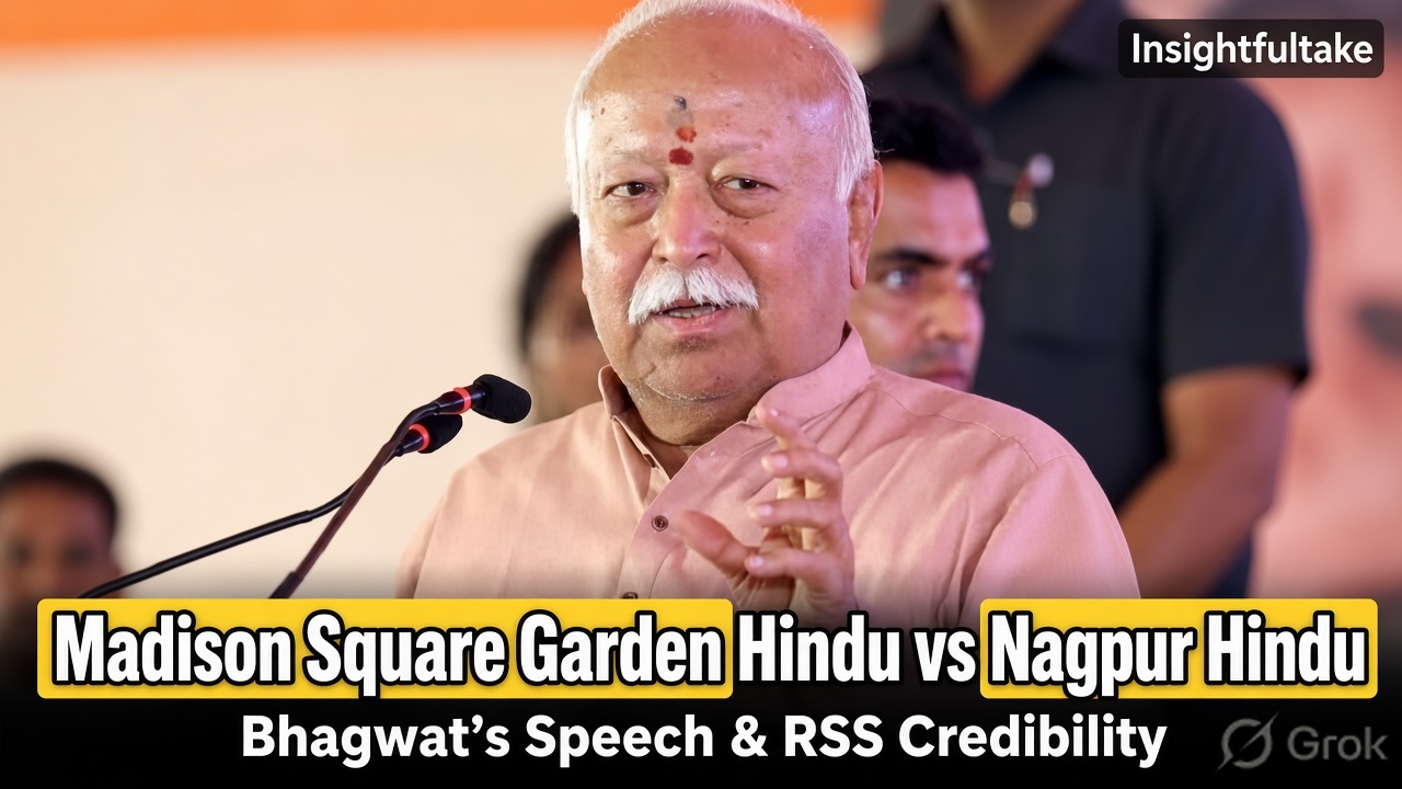 The Madison Square Garden Hindu and the Nagpur Hindu: Why One Speech Cannot Undo Years of Silence