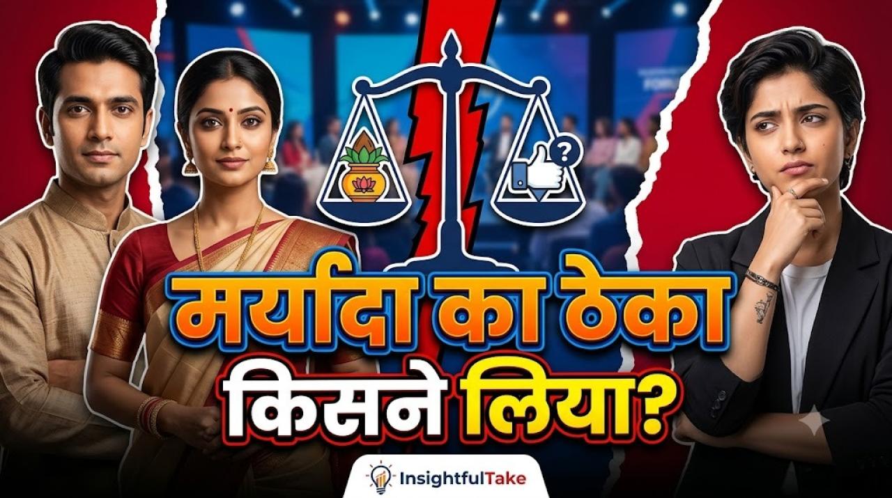 मर्यादा का ठेका किसने लिया?