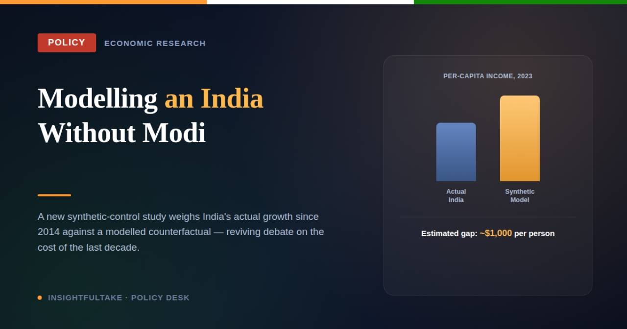 US Study Claims India Would Be Richer Without Modi. Here's What the Research Actually Shows