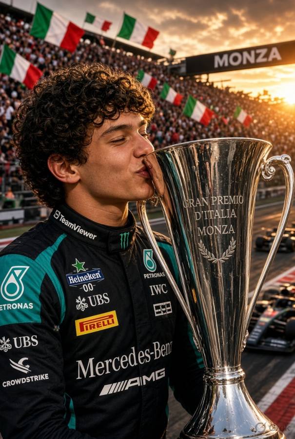 Kimi Antonelli’s Miracle Charge: How a 20-Year-Old Italian Rewrote Monza History from the Back of the Grid