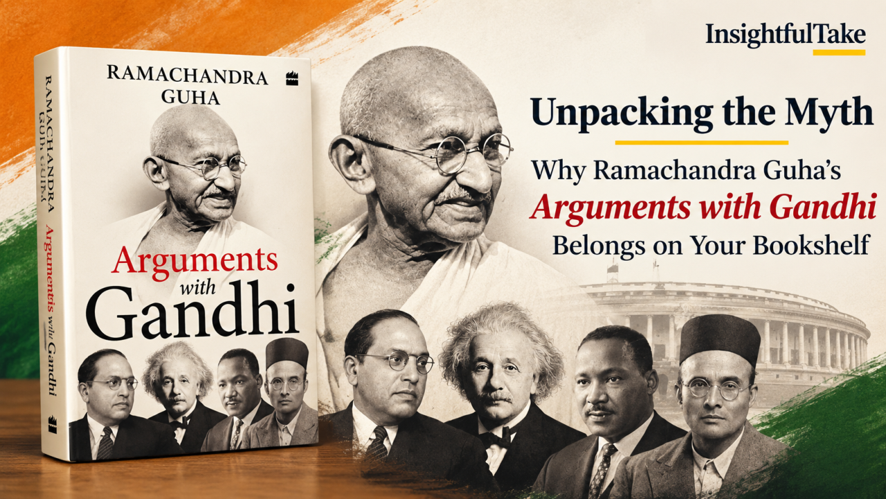Unpacking the Myth: Why Ramachandra Guha’s Arguments with Gandhi Belongs on Your Bookshelf