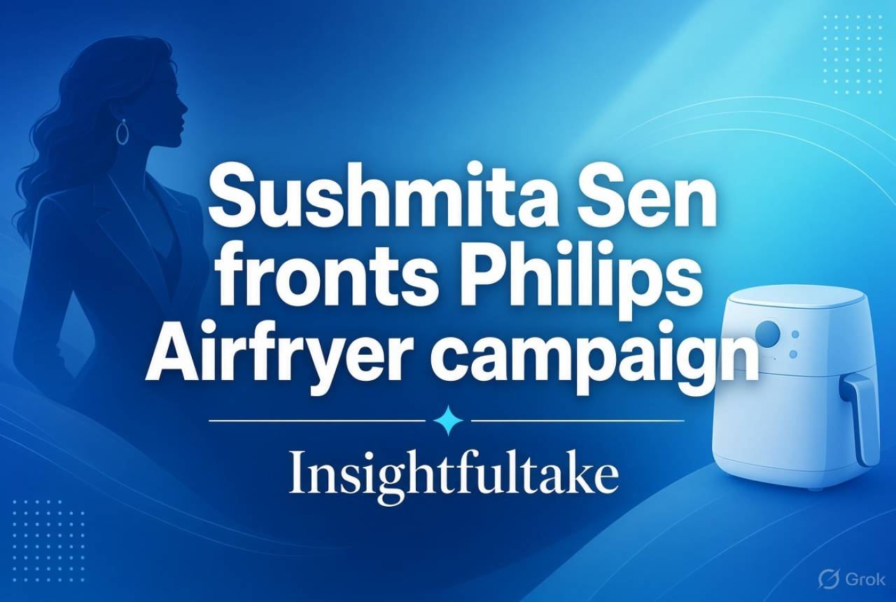 Sushmita Sen Becomes the New Face of Philips as Airfryer Brand Marks a Decade in India