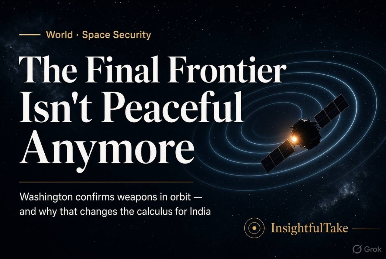 America Has Weapons in Orbit — India Can No Longer Ignore the Space Arms Race