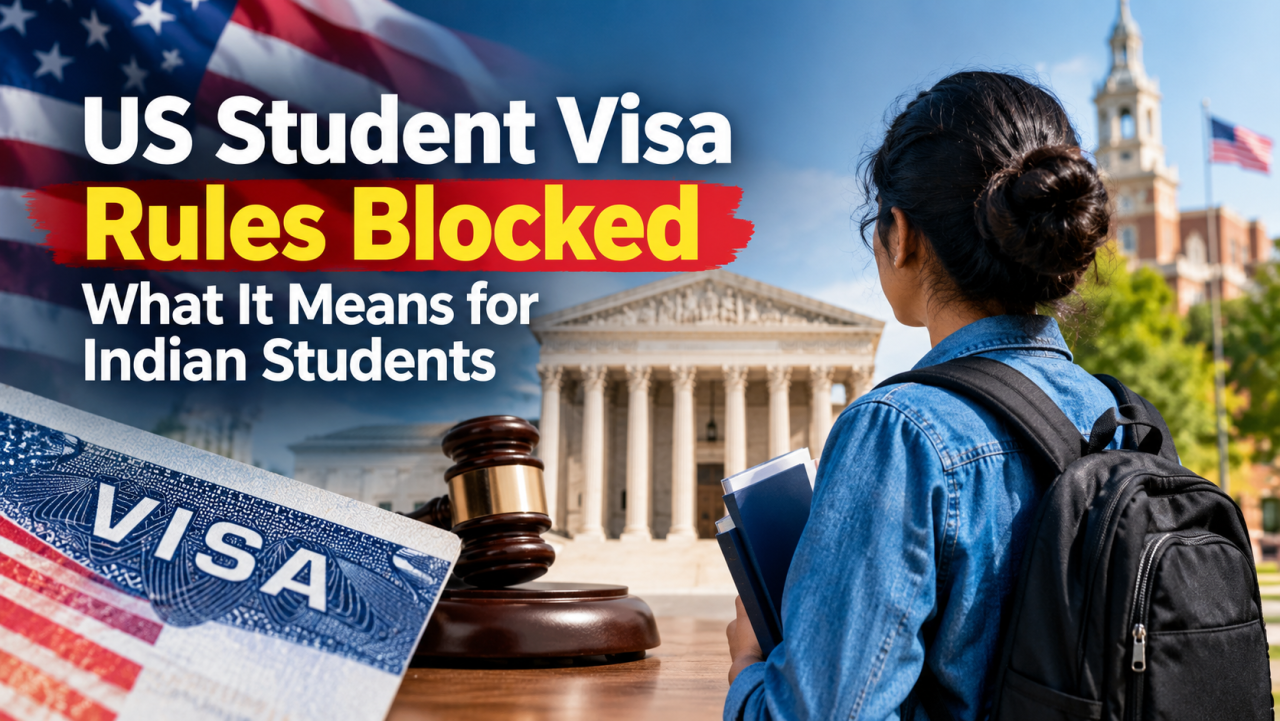US Court Stops New Student Visa Rules: What It Means for Indian Students