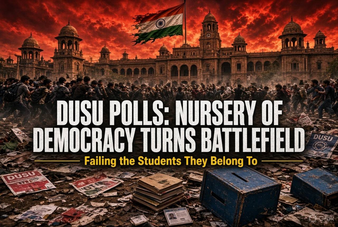 When the Nursery of Democracy Turns Into a Battlefield: DUSU Polls Are Failing the Students They Belong To