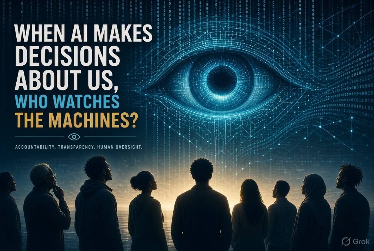 When AI Makes Decisions About Us, Who Watches the Machines?