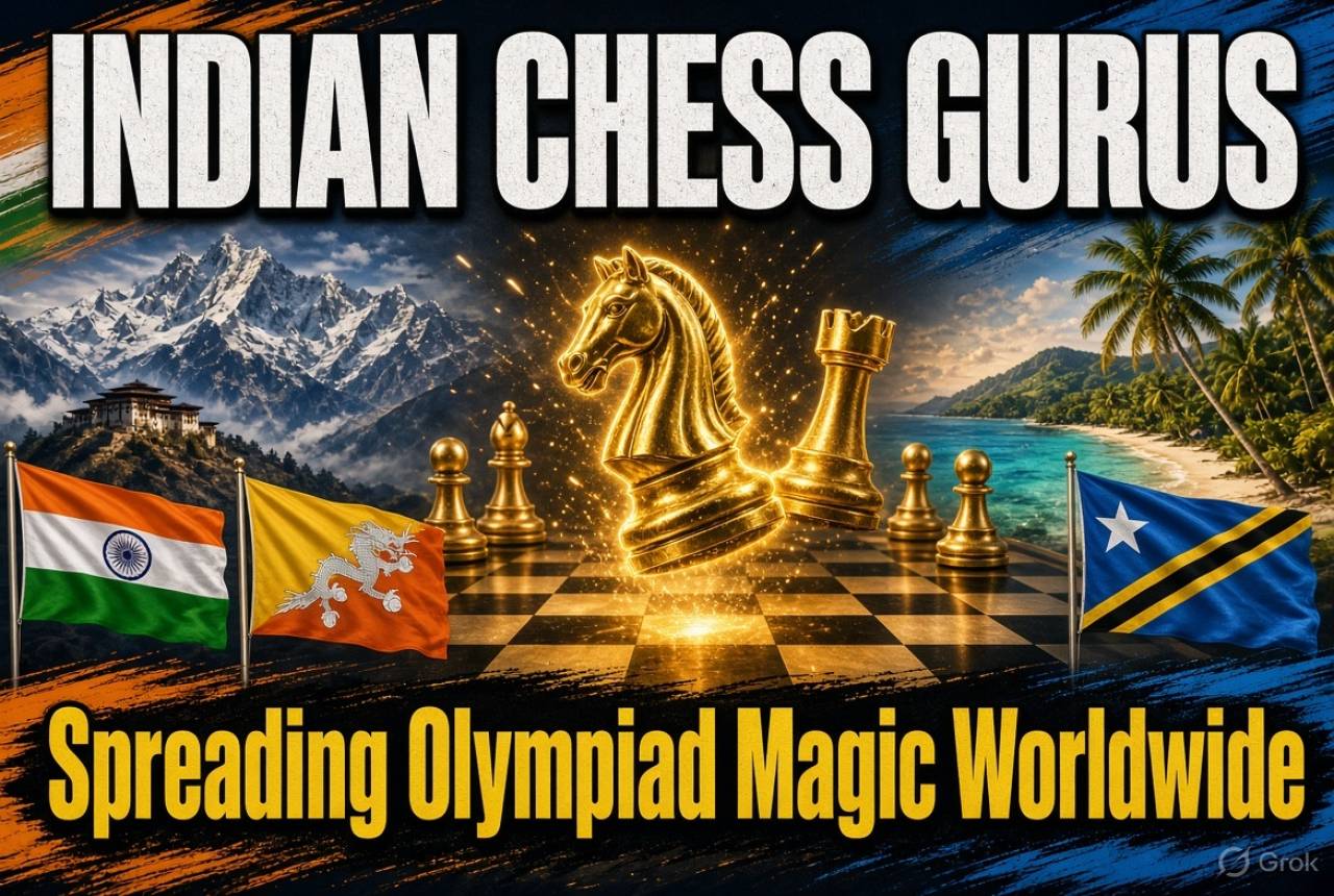 From Bhutan to the Caribbean, Indian Chess Coaches Are Changing the Game