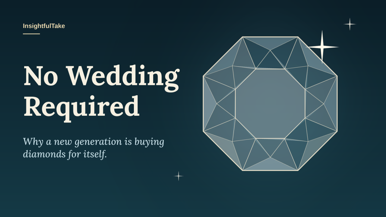 No Wedding Required: Why a New Generation Is Buying Diamonds for Itself
