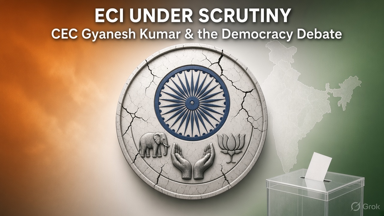 Gyanesh Kumar and the Election Commission: Credibility Under Scrutiny Amid Internal Rifts