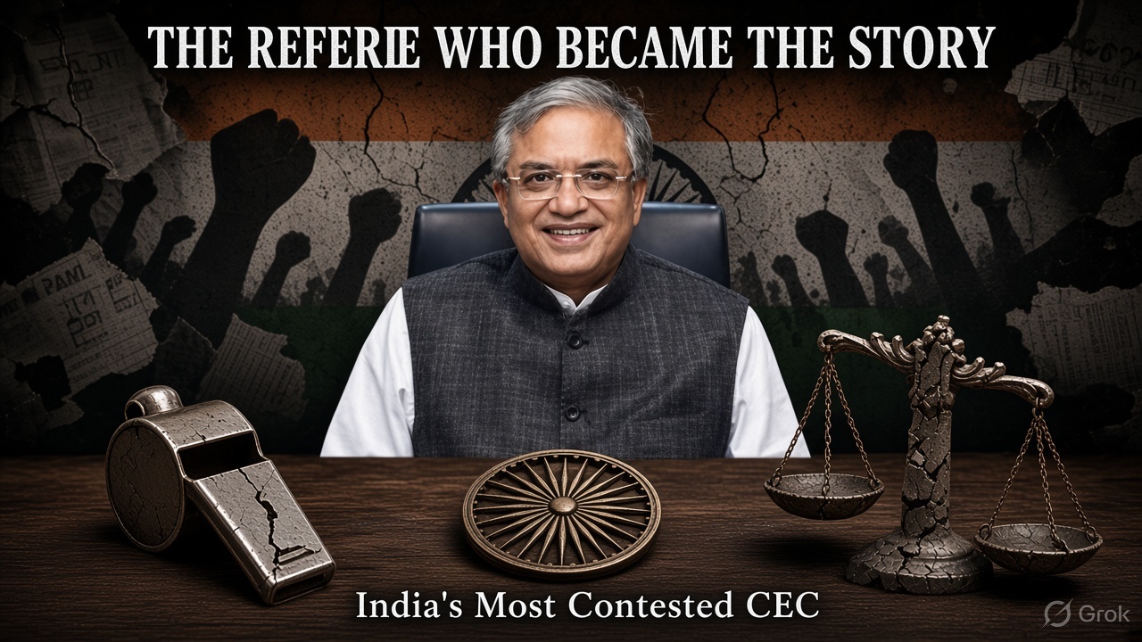 Gyanesh Kumar and the Election Commission: When the Referee Became the Story