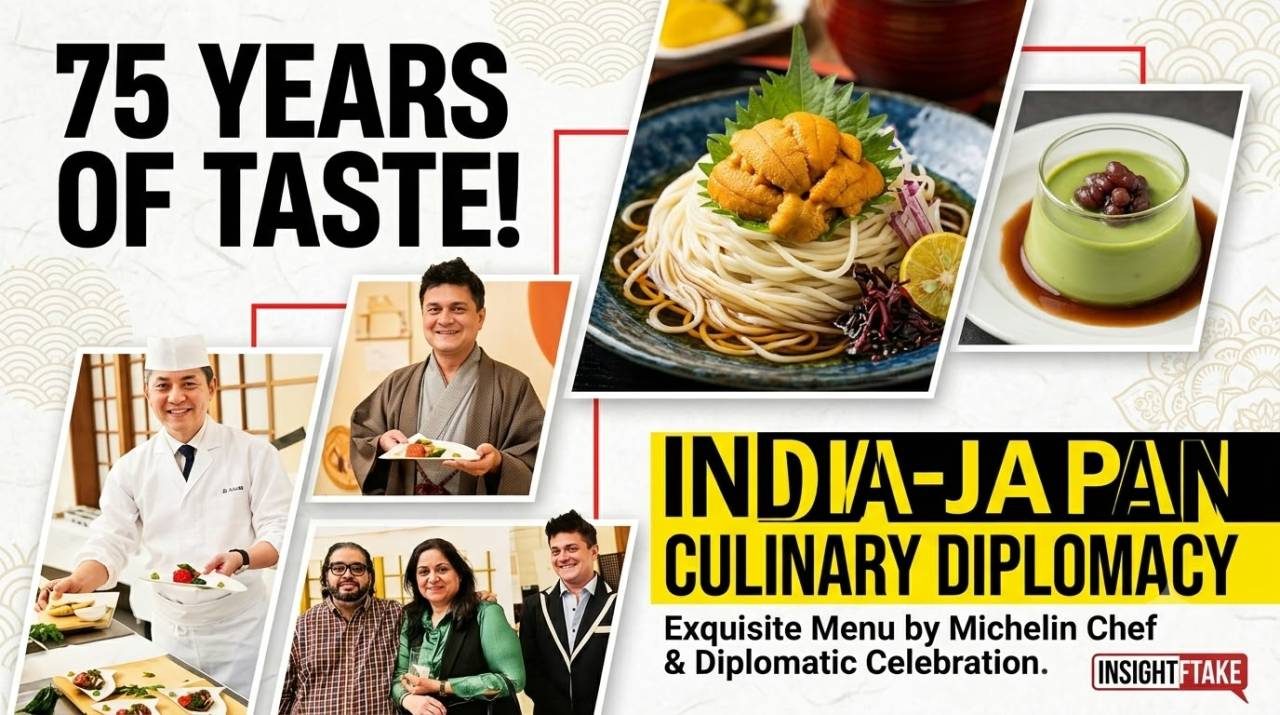 Savoring 75 Years: A Culinary Tribute to India-Japan Ties