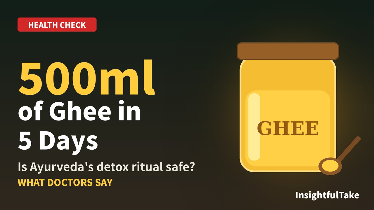 500ml of Ghee in Five Days: What Doctors Say About Ayurveda’s Detox Ritual