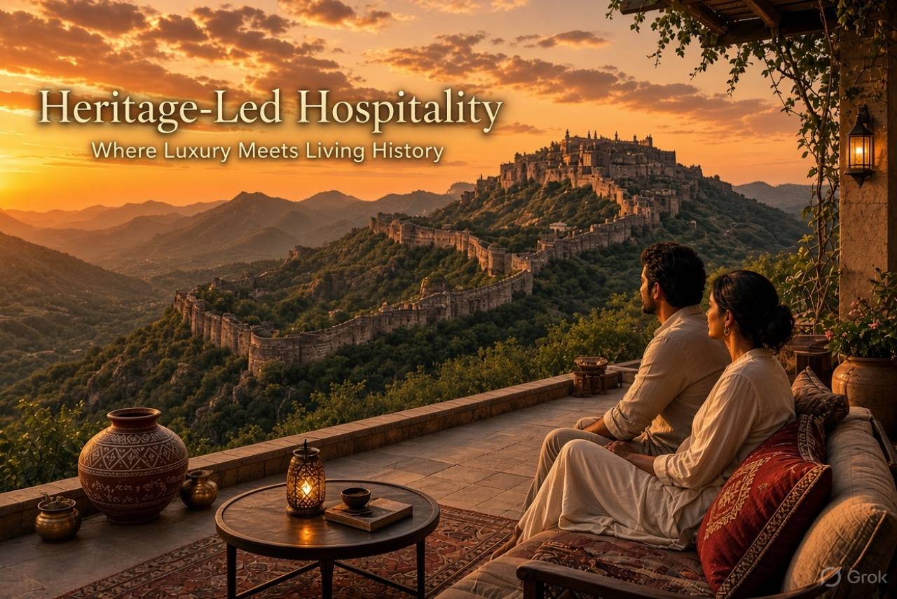 When the Destination Becomes Part of the Stay: India’s New Heritage Travel Experience