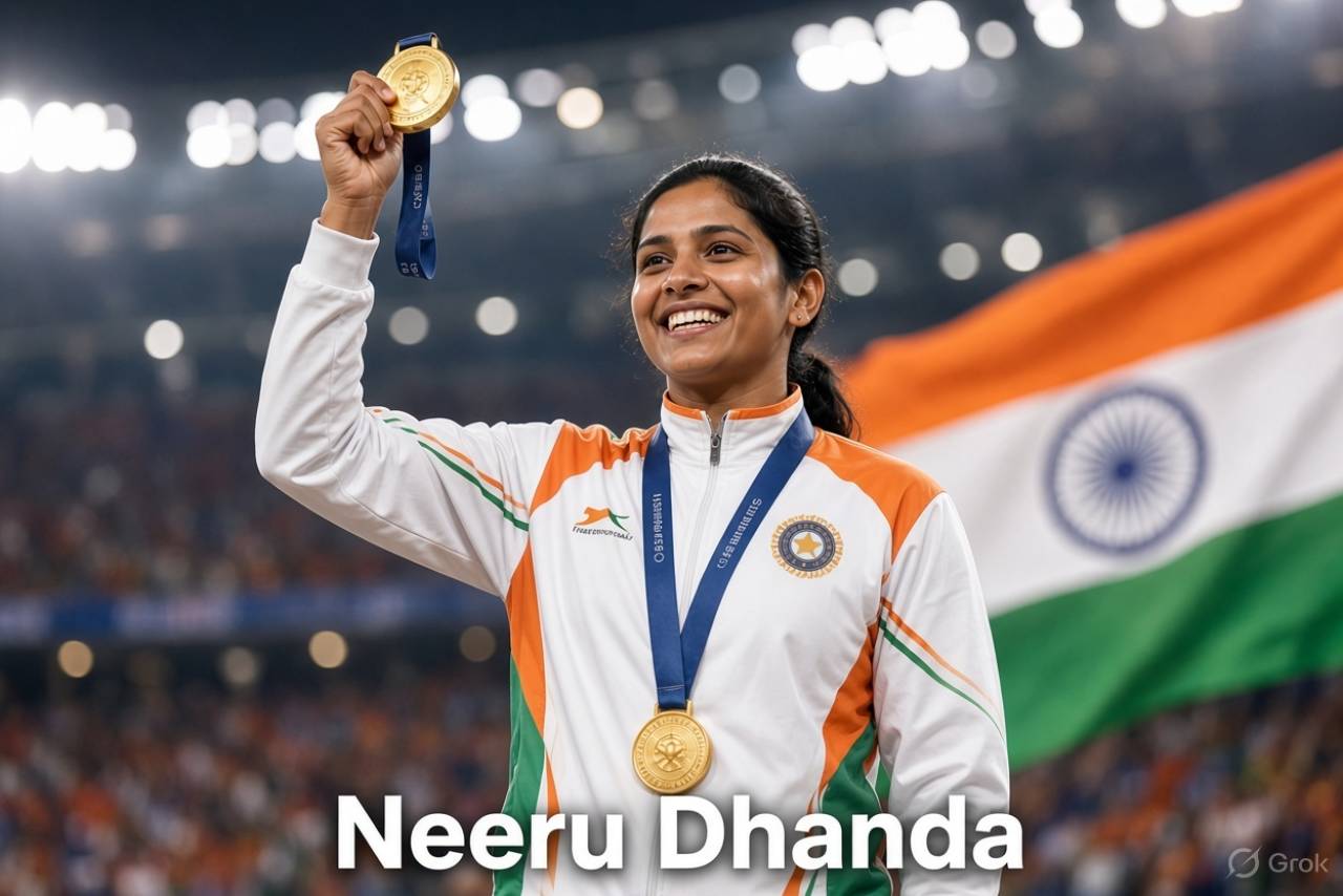 Neeru Dhanda Wins Historic Trap Gold and Ends India’s 48-Year Wait