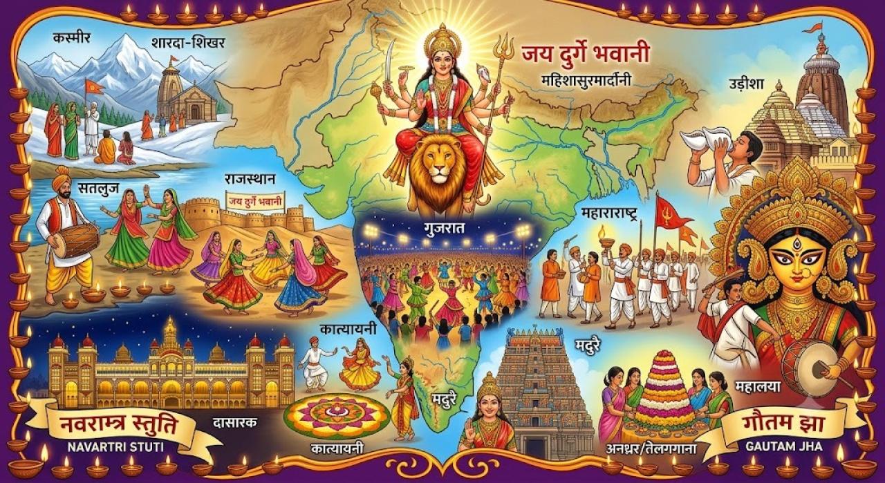नवरात्र स्तुति : भारत की शक्ति गाथा