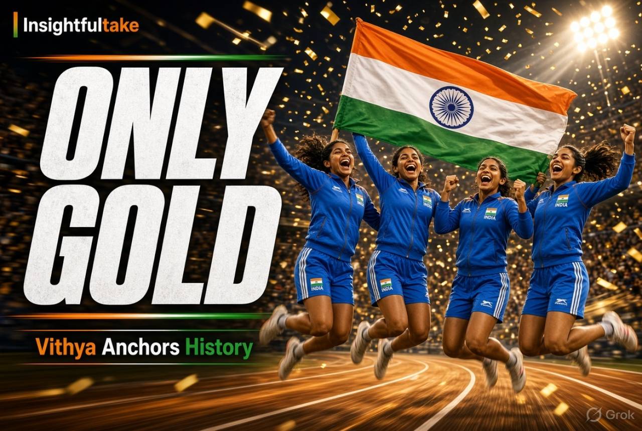 Vithya’s Final Surge: Four Indian Women End the Athletics Gold Drought